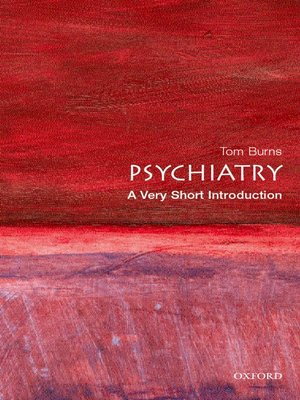 cover image of Psychiatry: A Very Short Introduction